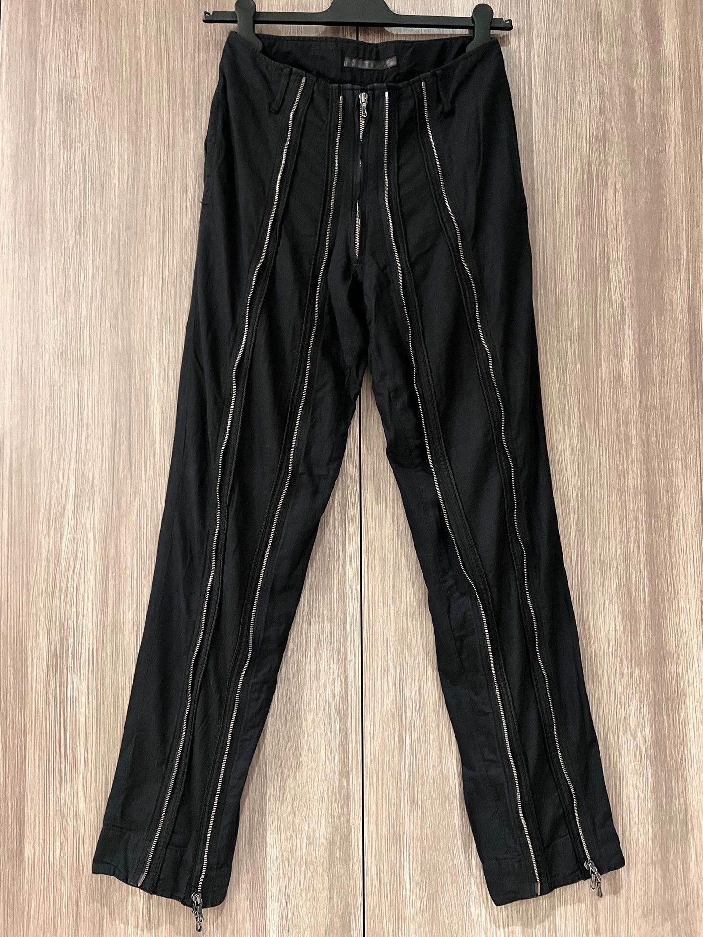 Julius Julius 7 Extra Long Zipper Casual Pants, Size US 27 - 4 Thumbnail