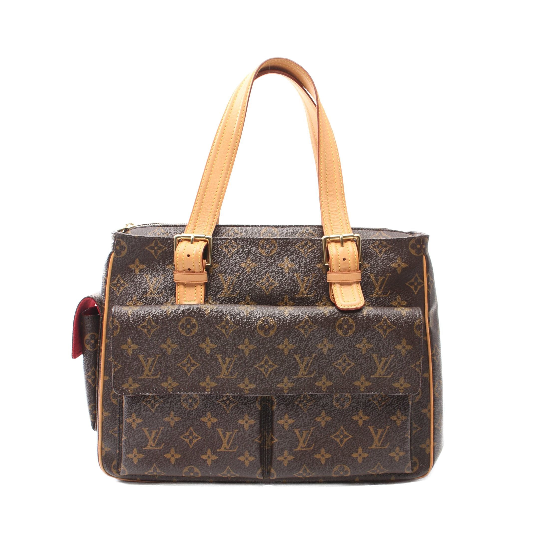 Louis Vuitton Louis Vuitton Multi-Priest Monogram Handbag Leather Brown Size ONE SIZE - 1 Thumbnail