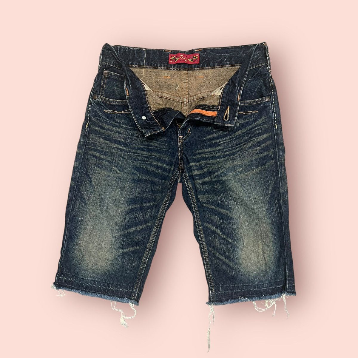 Edwin × If Six Was Nine × Tornado Mart RARE VINTAGE EDWIN XV DENIM SHORTS (W30'-31') Size US 31 - 3 Thumbnail