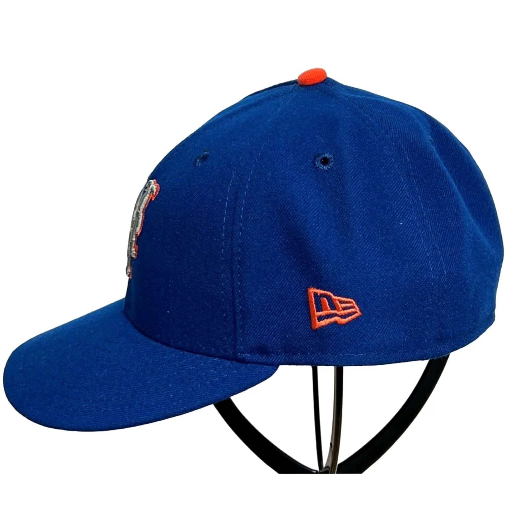 New Era New Era On-Field Low Profile Game 59FIFTY Fitted Hat Royal 7 3/4 New York Mets Baseball Cap Mens Cap Size ONE SIZE - 3 Thumbnail