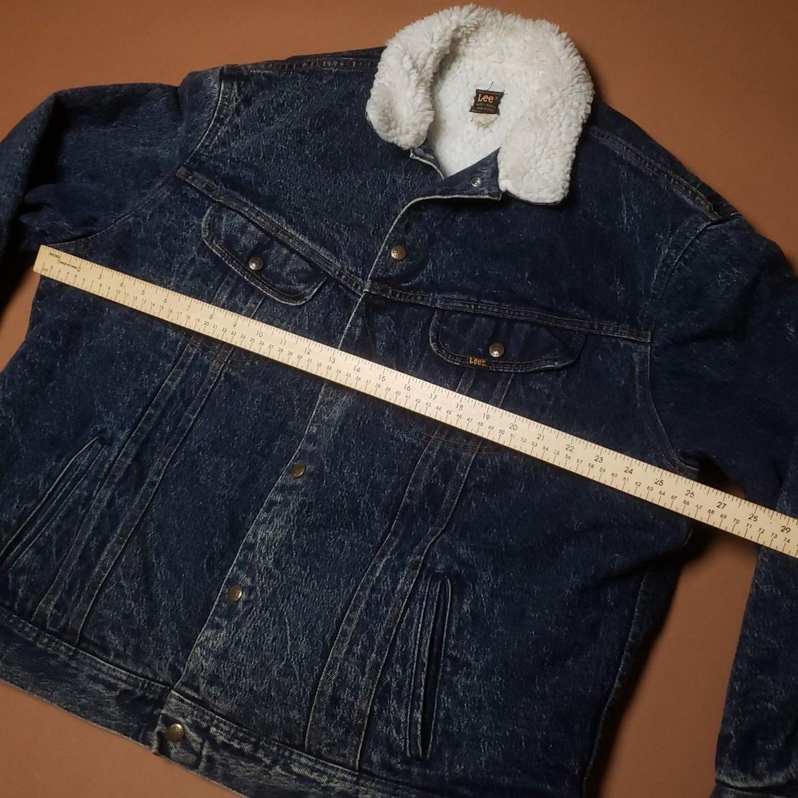 Lee Vintage 90s Lee sherpa denim jacket Mens XL Size US XL / EU 56 / 4 - 6 Thumbnail