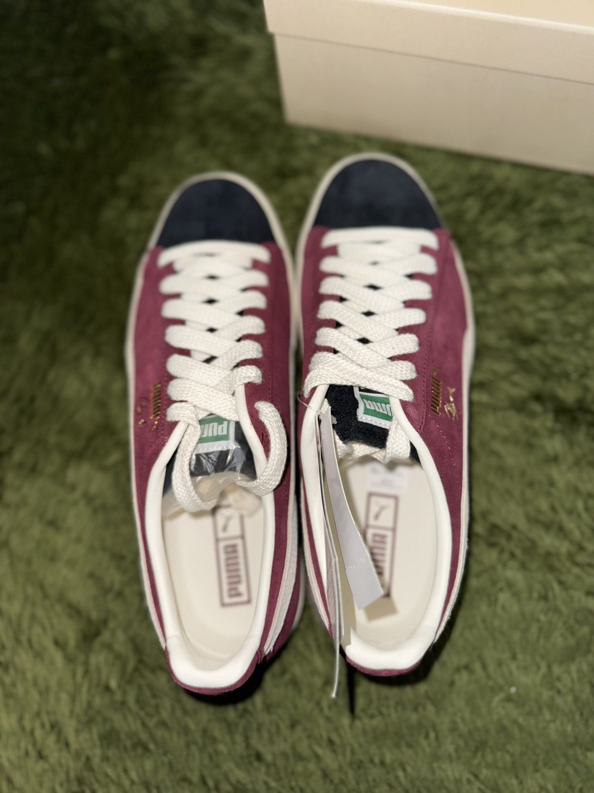 Puma [US 9] Puma Clyde OG Archive Purple Dark Jasper Ivory Size US 9.5 / EU 42-43 - 3 Thumbnail