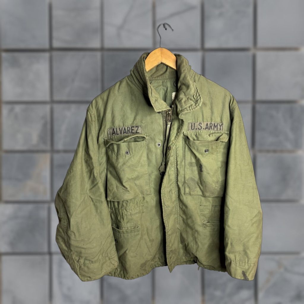 Vintage VINTAGE John Ownbey Coat Mens Small Short Green Cold Weather Field Army Jacket Size US S / EU 44-46 / 1 - 1 Thumbnail