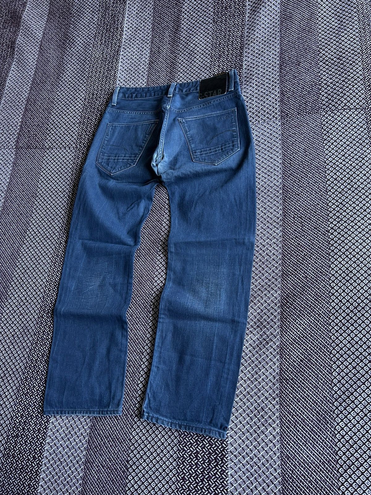 G-Star × Jean G-star Raw Denim Jeans Washed Mens Size 30x30 Size US 30 / EU 46 - 2 Thumbnail