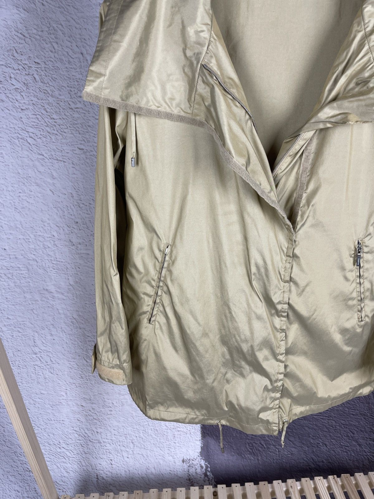Jil Sander Jil Sander golden nylon shimmer jacket size 38 Size XS / US 0-2 / IT 36-38 - 4 Thumbnail