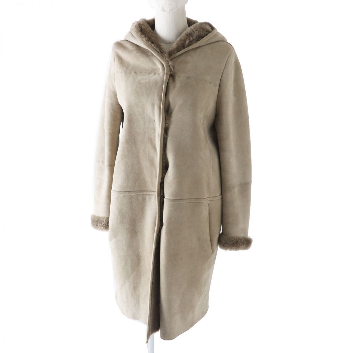 Max Mara Max Mara Max Mara S MaxMara Shearling Coat Fur Outerwear DUTY FREE for USA Size ONE SIZE - 1 Thumbnail