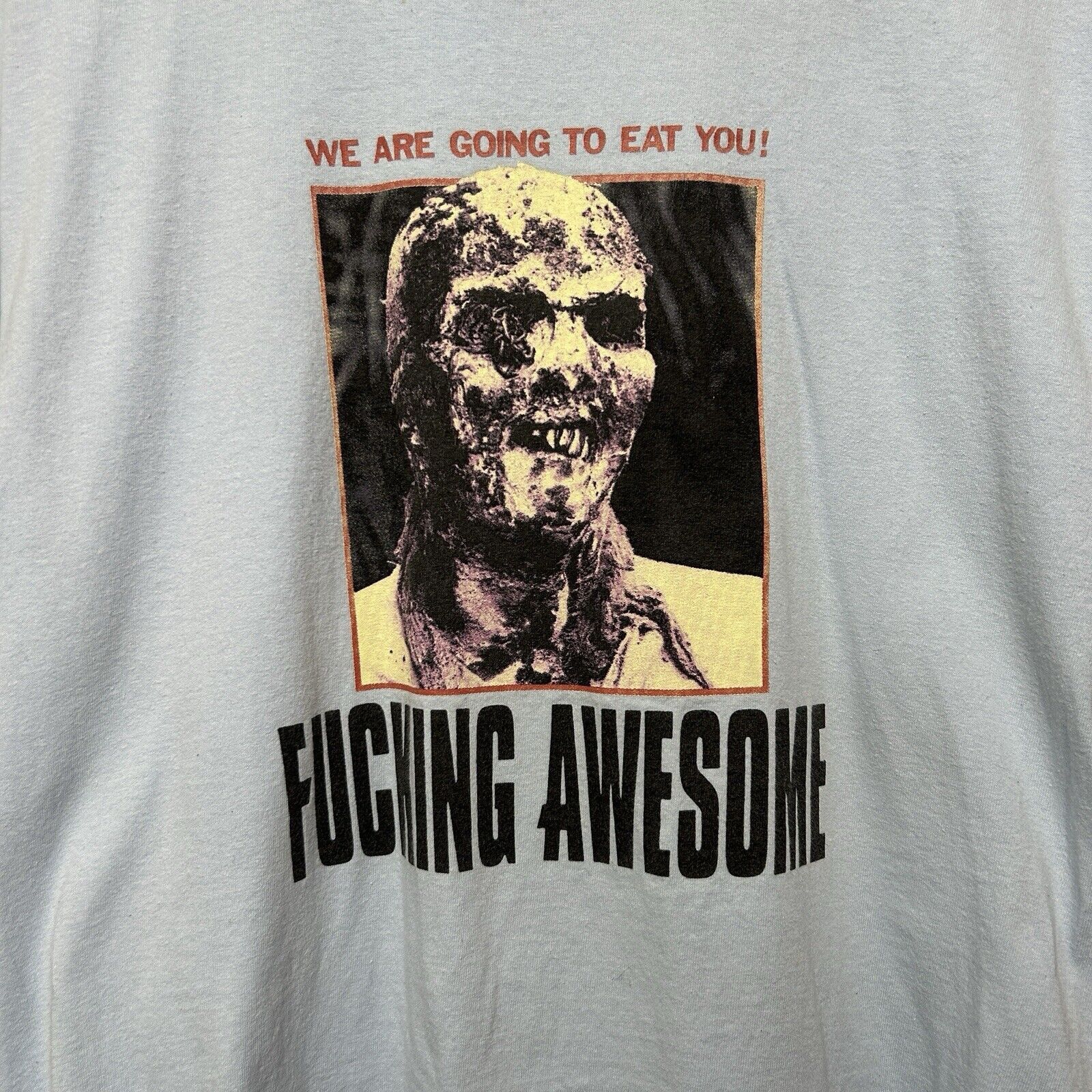Fucking Awesome F*cking Awesome “We Are Going To Eat You” Tee Blue 2024 Size US M / EU 48-50 / 2 - 7 Thumbnail
