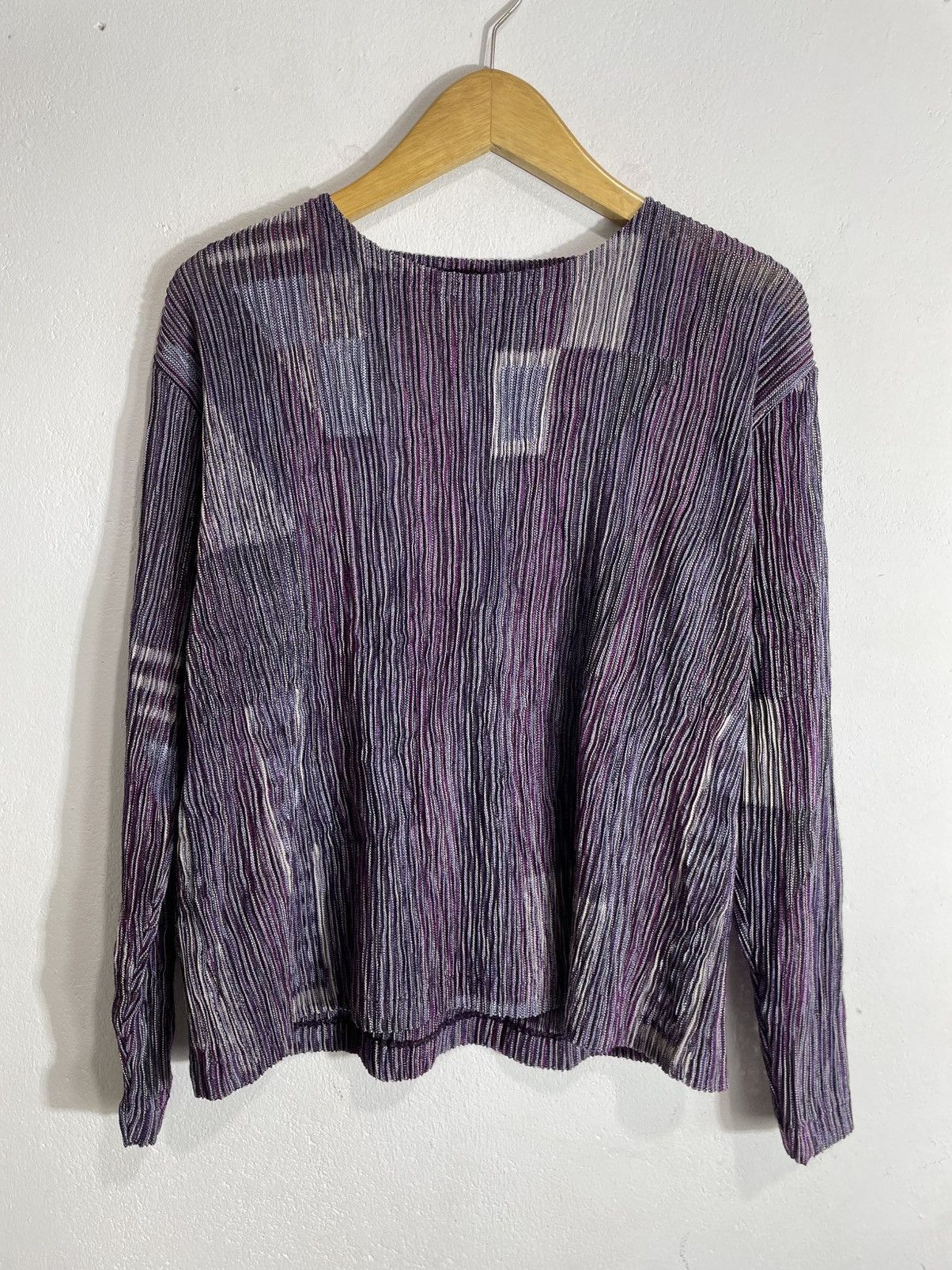 Issey Miyake Undefined Abstract Pleated Longsleeve Issey style Size M / US 6-8 / IT 42-44 - 1 Thumbnail