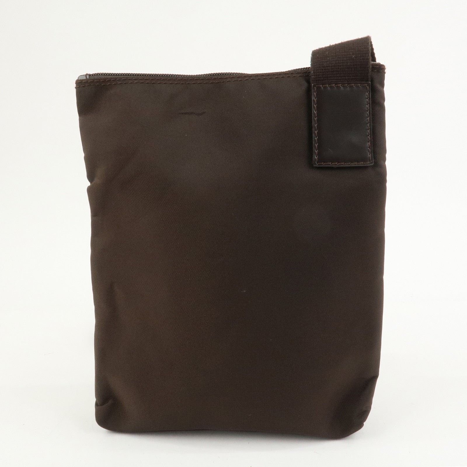 Salvatore Ferragamo Ferragamo Nylon Crossbody Bag Brown Size ONE SIZE - 2 Thumbnail