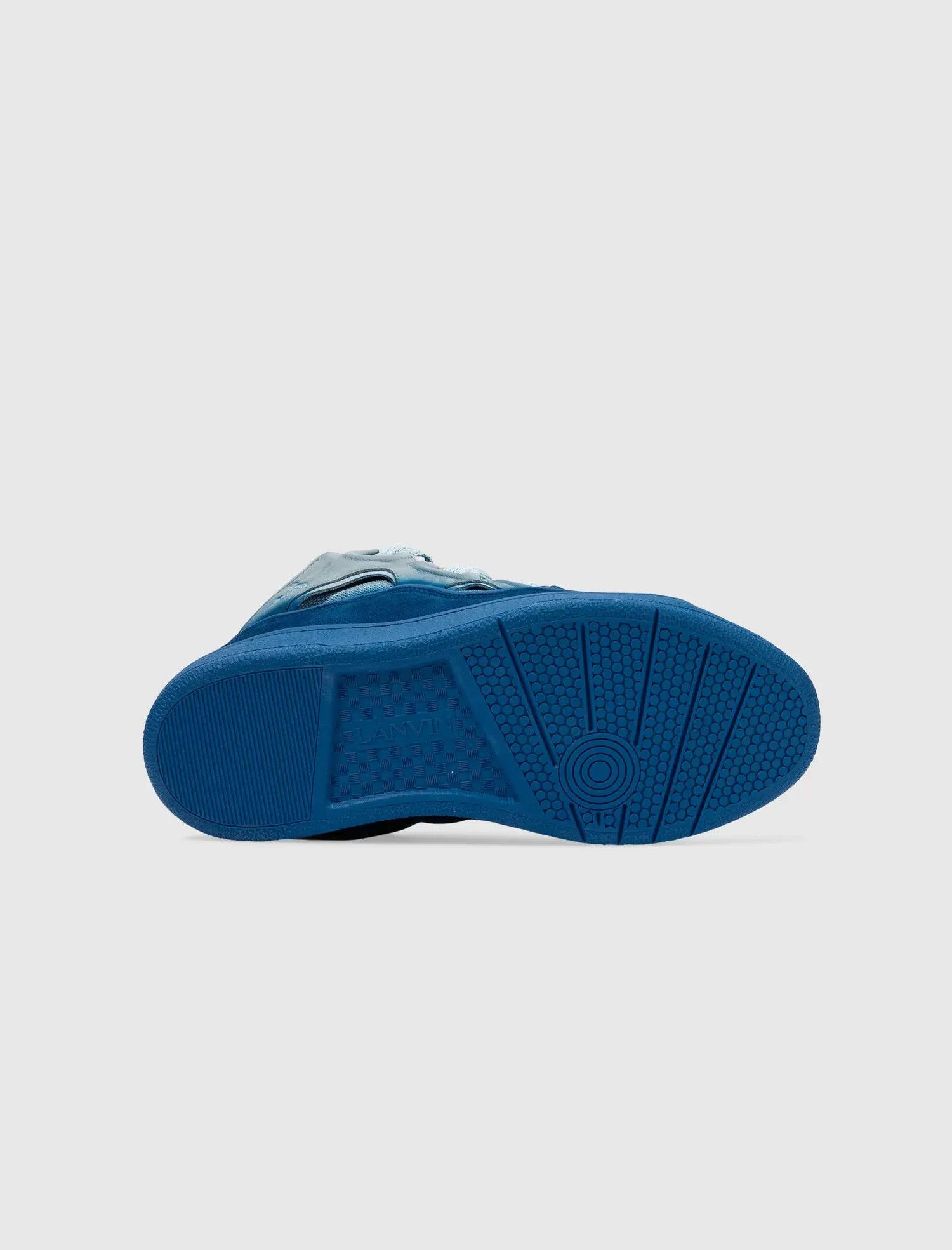 Lanvin oc11z0325 Curb Low-Top Sneakers in Blue Size US 8.5 / EU 41-42 - 6 Thumbnail