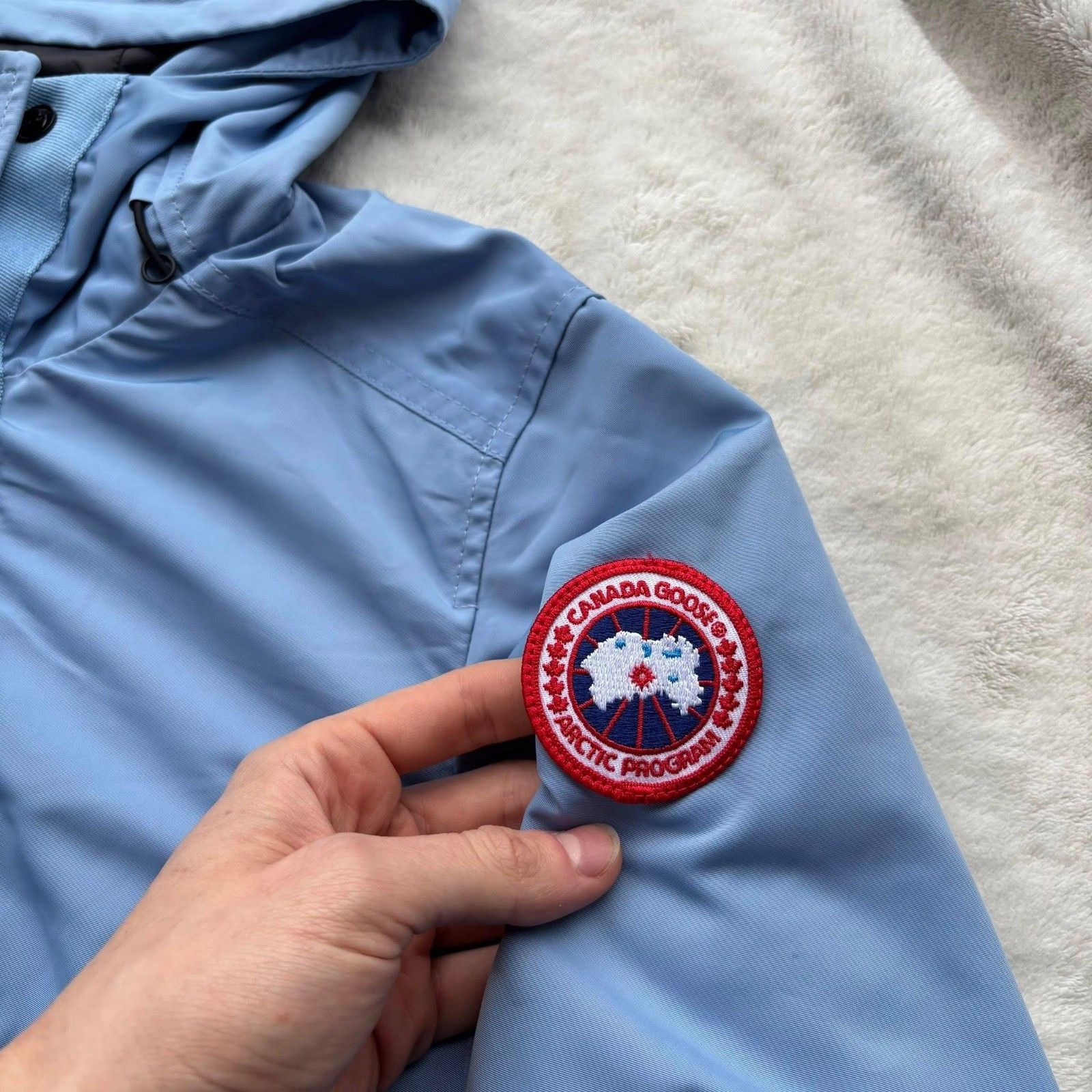 Canada Goose Canada Goose Minden Daydream Blue Hooded Jacket - Medium Size S / US 4 / IT 40 - 3 Thumbnail