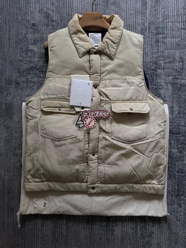 Visvim VisvimVISVIM 20AW Down Vest in White-2504 Size US M / EU 48-50 / 2 - 1 Thumbnail