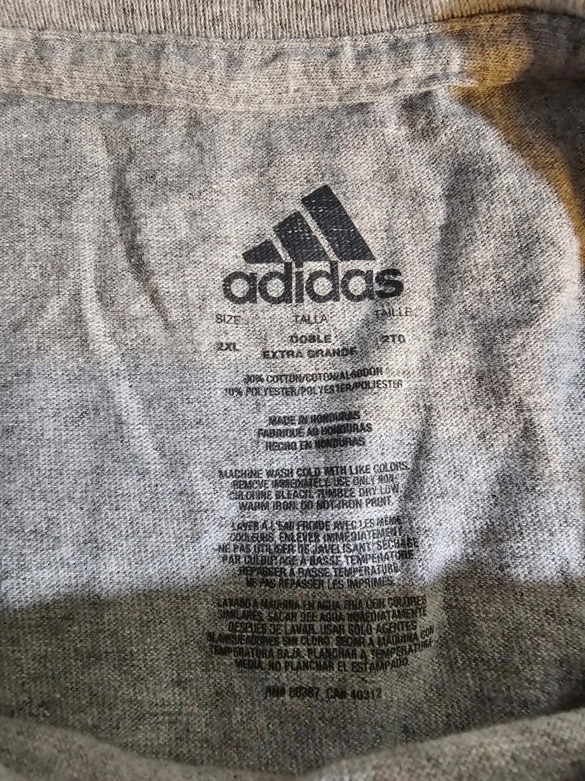 Adidas Adidas Miami University 1809 Love & Honor Tshirt 2XL Size ONE SIZE - 3 Thumbnail