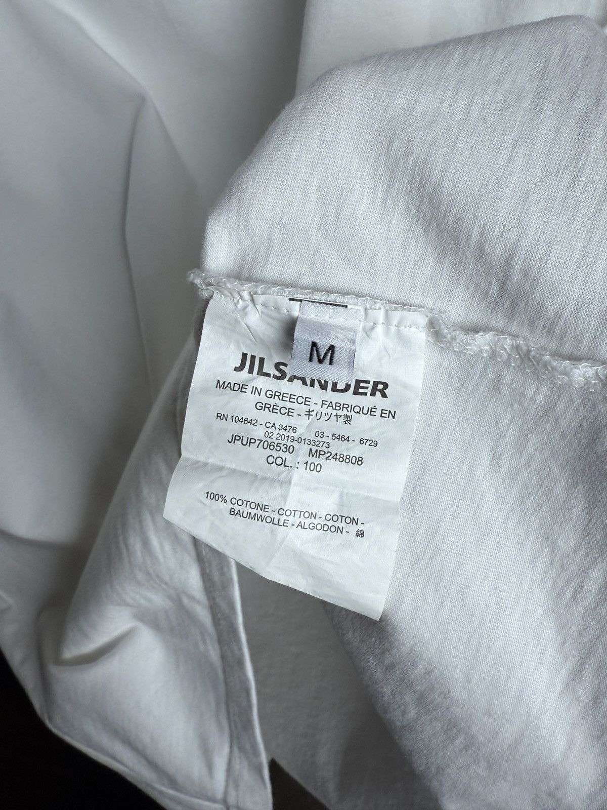 Jil Sander Jil Sander tee Size US M / EU 48-50 / 2 - 7 Thumbnail