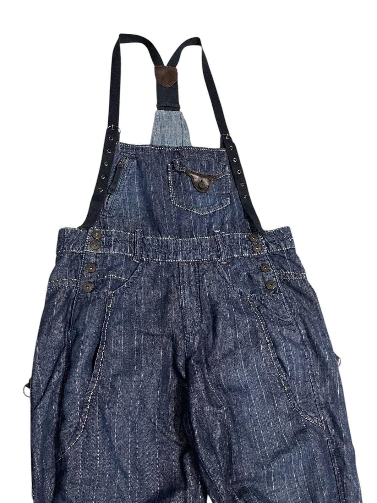 Marithe + Francois Girbaud Vintage Marithe Francois Girbaud Overalls Size US 34 / EU 50 - 2 Thumbnail