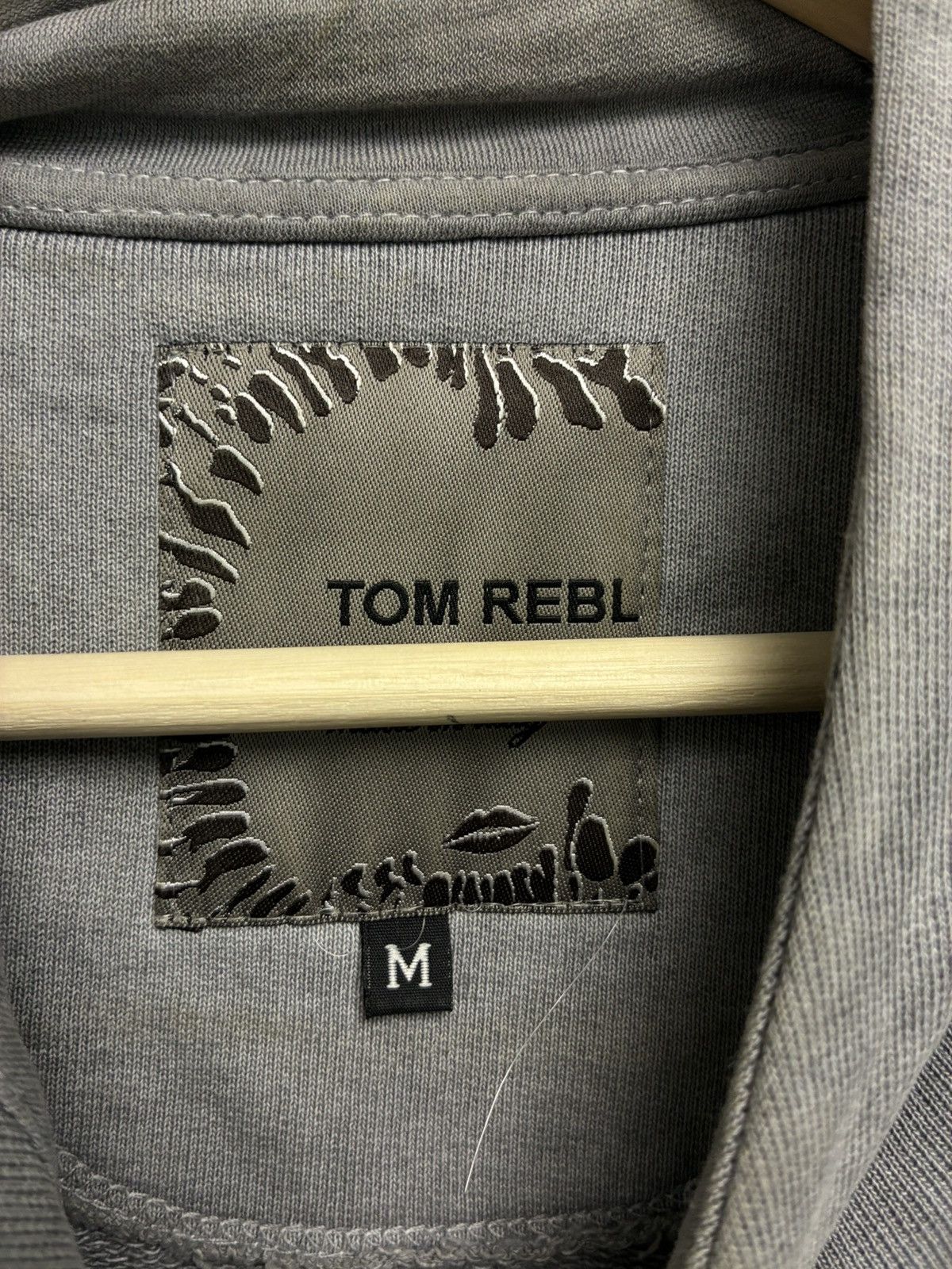 Tom Rebl Tom Rebl Hoodie with lips Medium Size US M / EU 48-50 / 2 - 3 Thumbnail