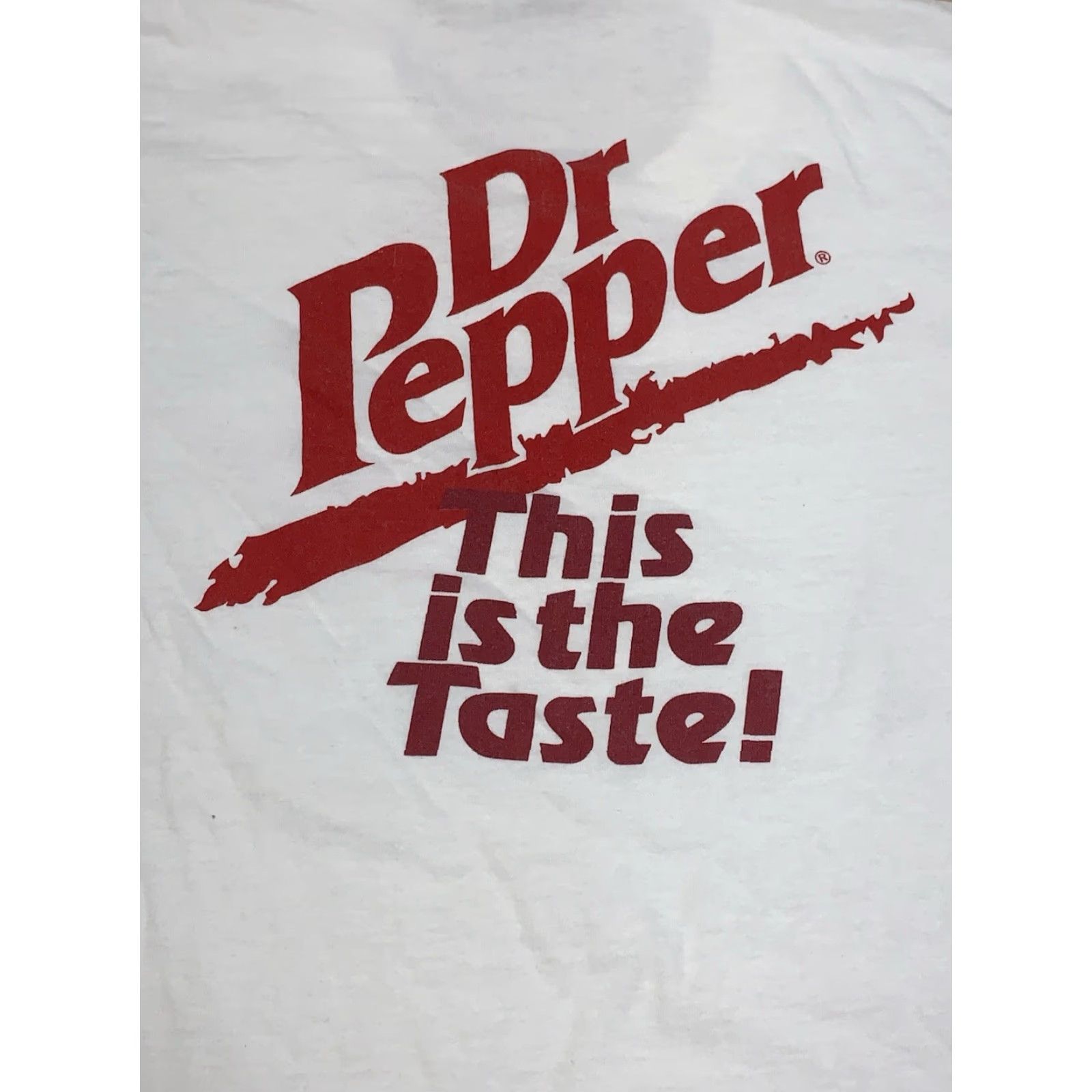 Fruit Of The Loom VINTAGE Dr. Pepper Promo Shirt Mens 2XL White This is the Taste! Y2K 11310 Shirt Mens 2XL White Dr. Pepper Promo Graphic Tee Fruit of the Loom Size US XXL / EU 58 / 5 - 8 Thumbnail