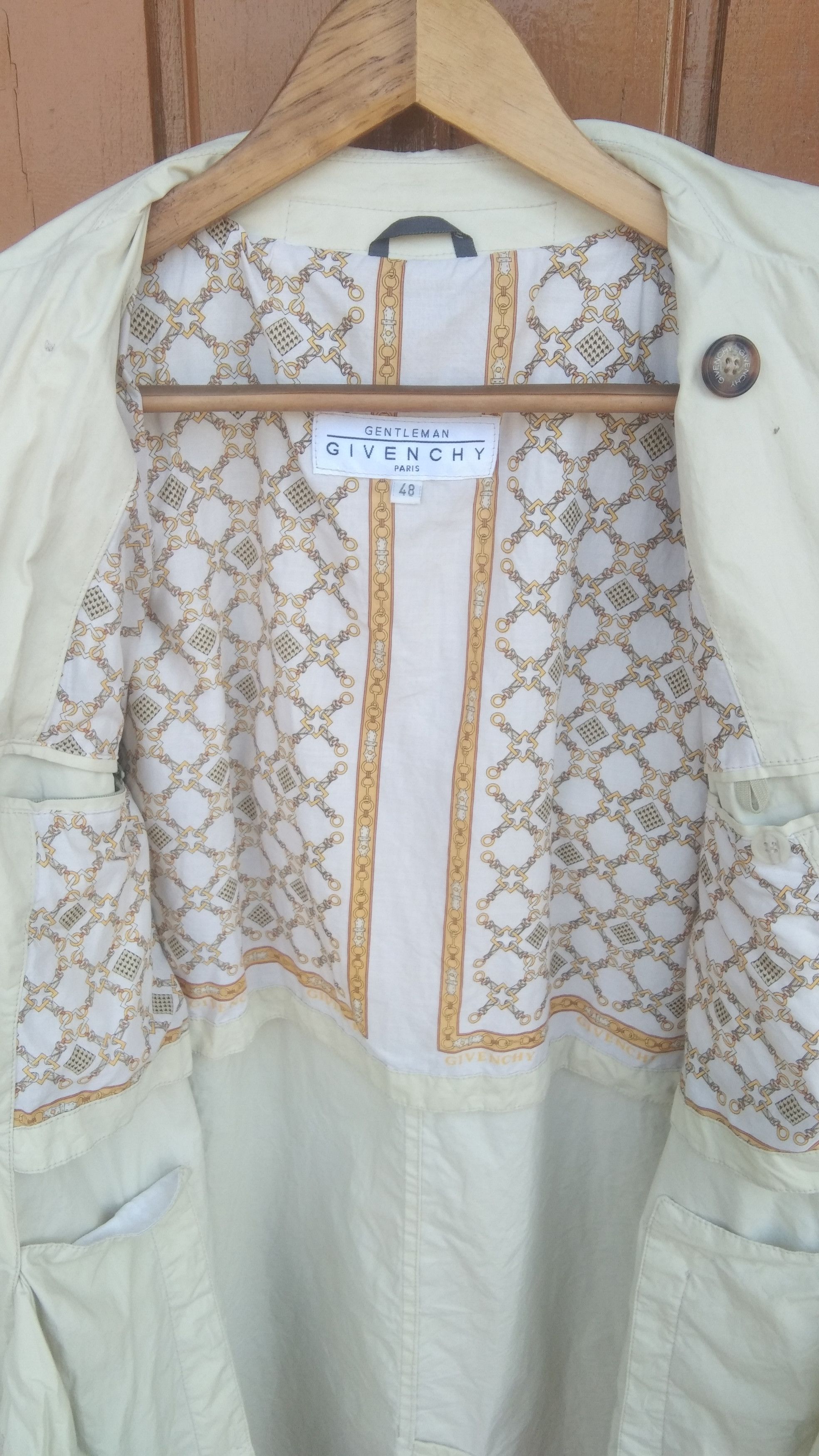 Givenchy Vtg Givenchy gentleman paris light coat jacket Size US M / EU 48-50 / 2 - 9 Thumbnail