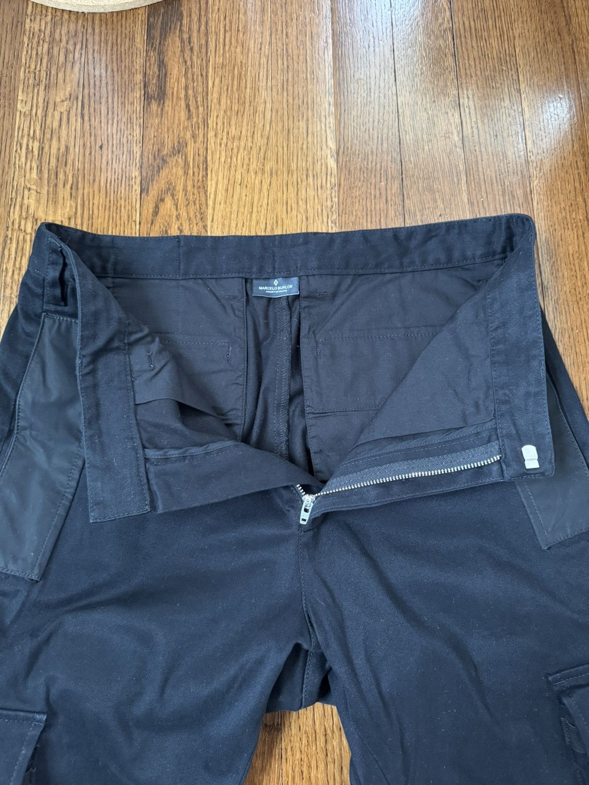 Marcelo Burlon Marcelo Burlon Escape Paneled Cargo Pants Size US 32 / EU 48 - 3 Thumbnail