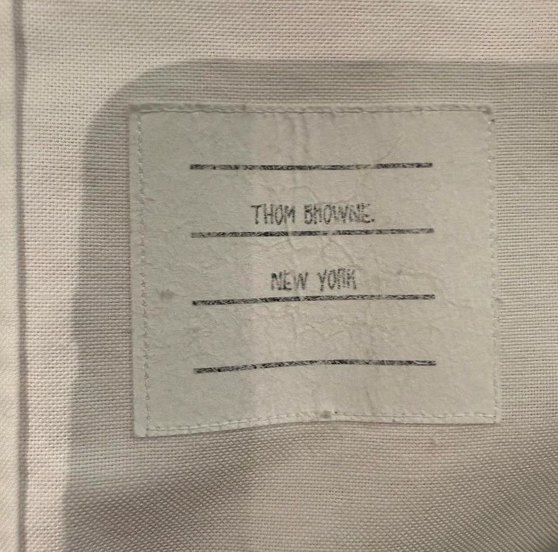 Thom Browne Thom Browne size1 short sleeve shirt Size US S / EU 44-46 / 1 - 5 Thumbnail