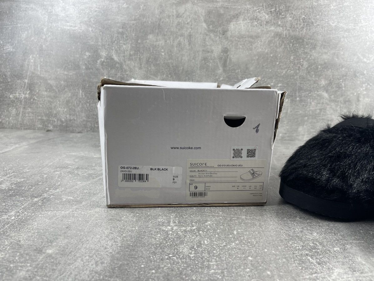 Suicoke Suicoke NWT Rare Y2K Black Fluffy Slip-on Sandals Size US 9 / EU 42 - 5 Thumbnail