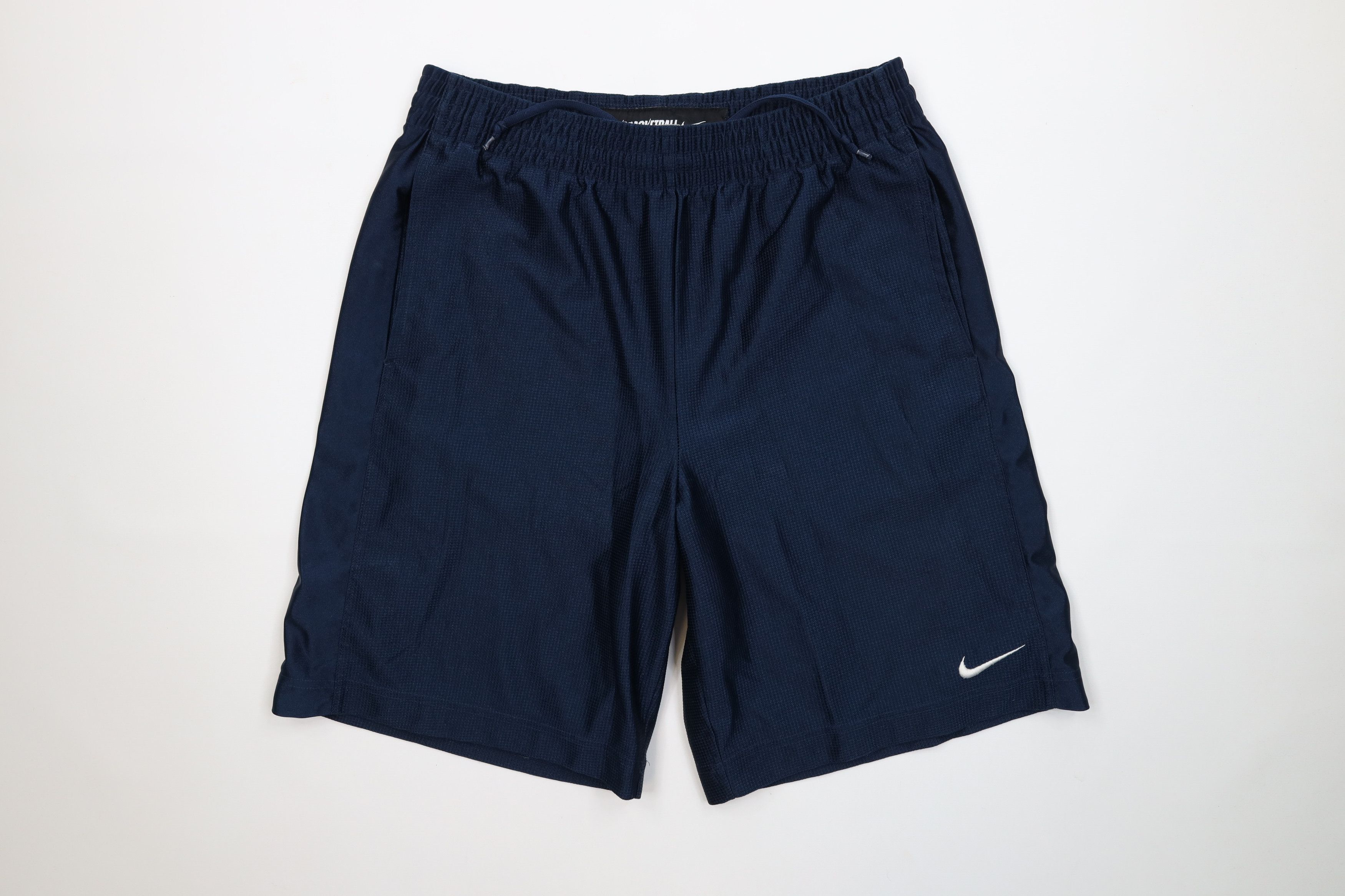 Nike Vintage Nike Basketball Scott Mini Swoosh Gym Shorts Blue Size US 32 / EU 48 - 1 Thumbnail