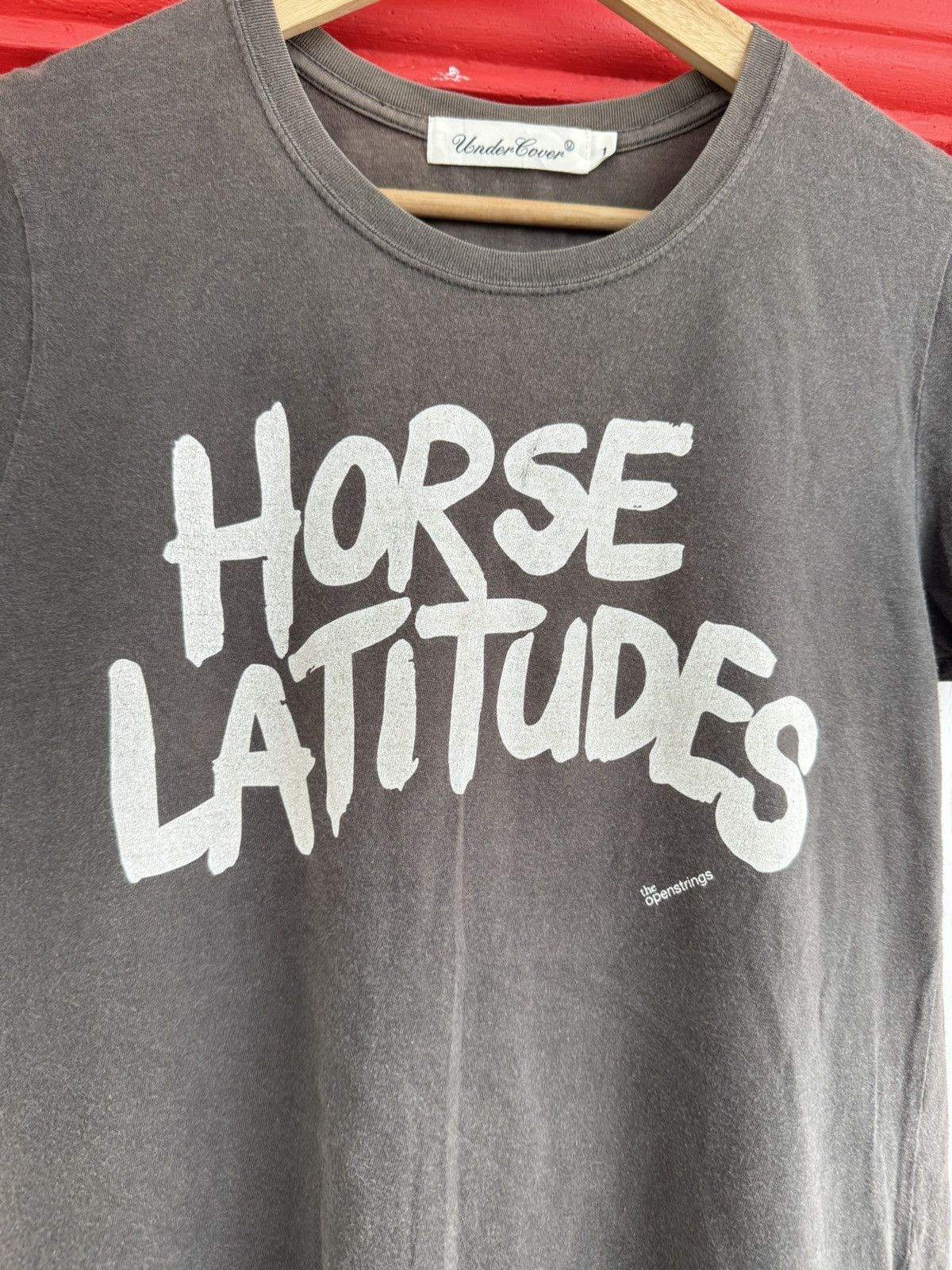 Undercover Undercover Horse Latitudes “The Openstrings” Tee Size US S / EU 44-46 / 1 - 2 Thumbnail