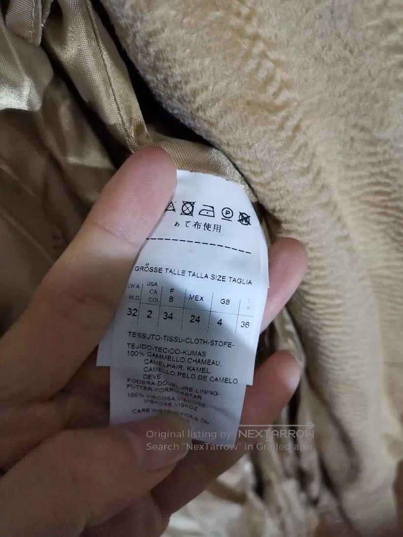 Other Max Mara Classic Camel Coat Size XXS / US 00 / IT 34 - 3 Thumbnail