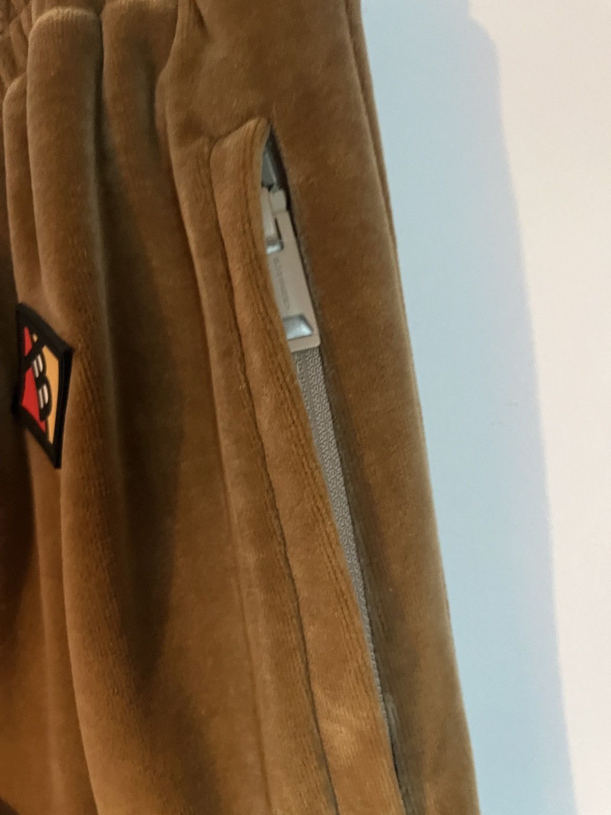Burberry Burberry Cotton-Blend Velour Track Pants Color-Block Large Size US 36 / EU 52 - 3 Thumbnail
