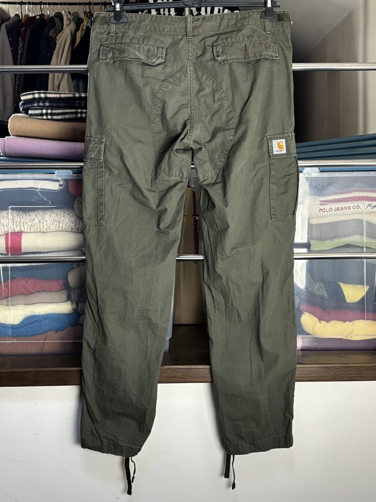 Carhartt Carhartt Khaki Cargo Aviation Vintage Pants Workwear Size US 32 / EU 48 - 1 Thumbnail