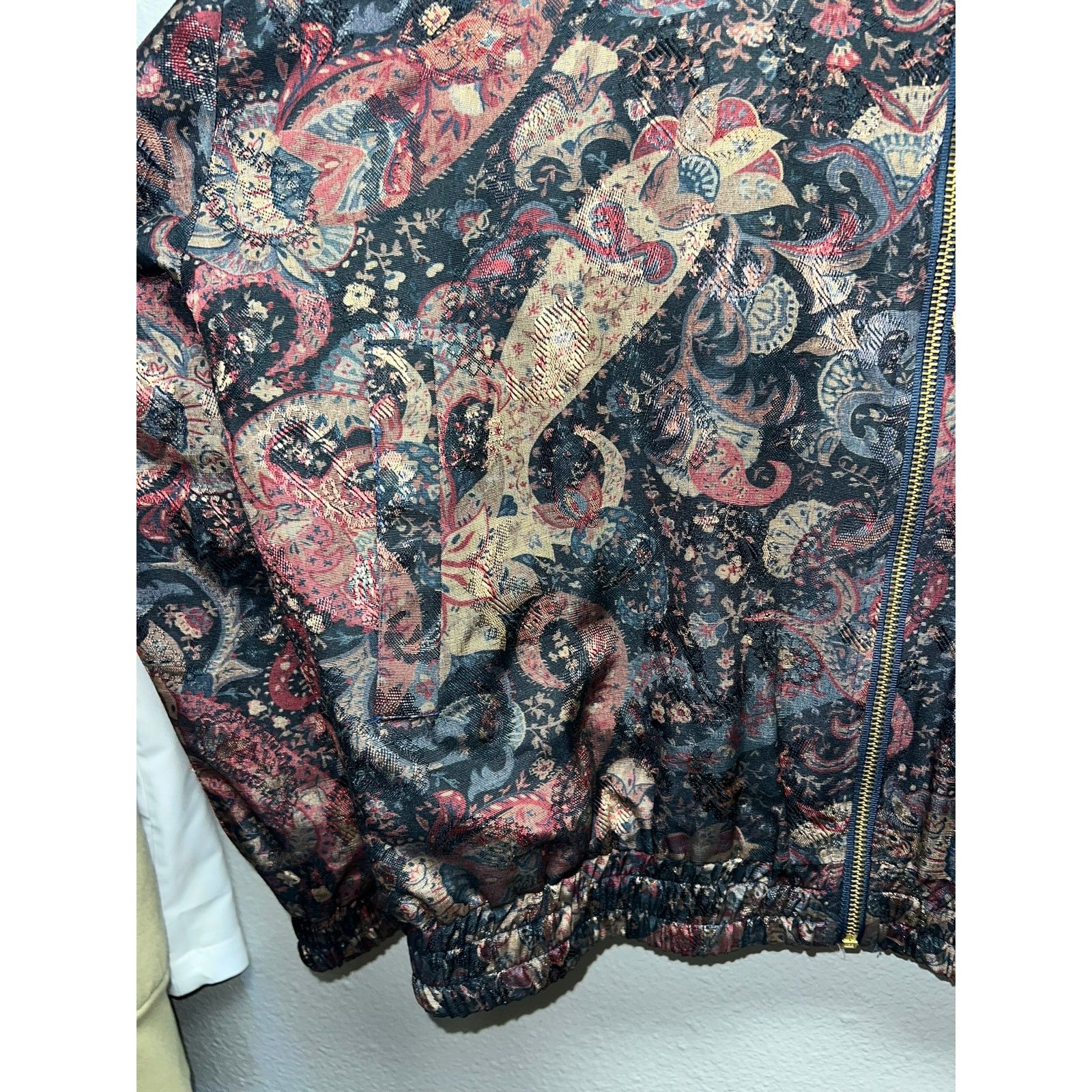 Vintage Vintage Paisley Lightweight Jacket Darlyn Designs Rayon M Size US M / EU 48-50 / 2 - 4 Thumbnail