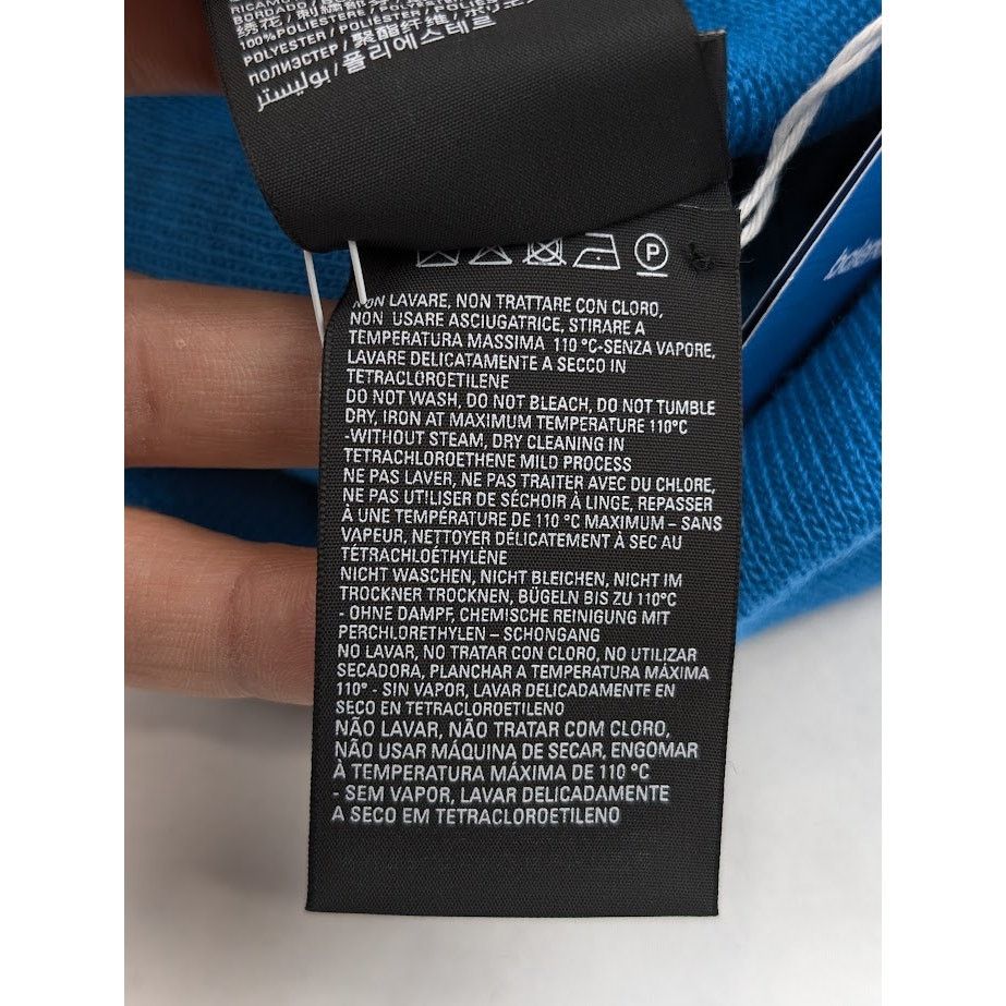 Adidas × Balenciaga o1rshd1 Size: OS / Sretchy Rib Knit Beanie / Hat Blue/White Size ONE SIZE - 10 Thumbnail