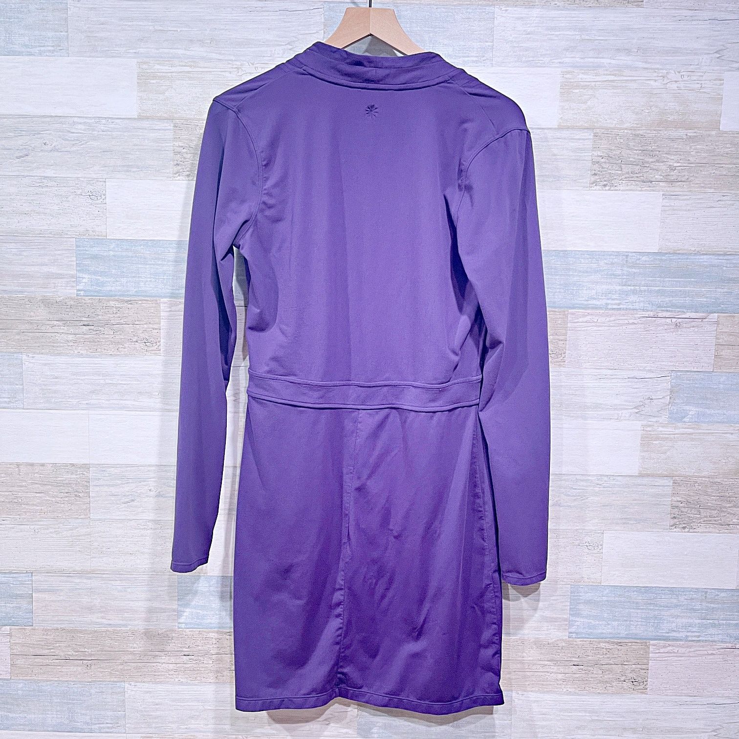 Athleta Athleta Suedy Lady Wrap Dress Purple Womens Medium Size M / US 6-8 / IT 42-44 - 4 Thumbnail