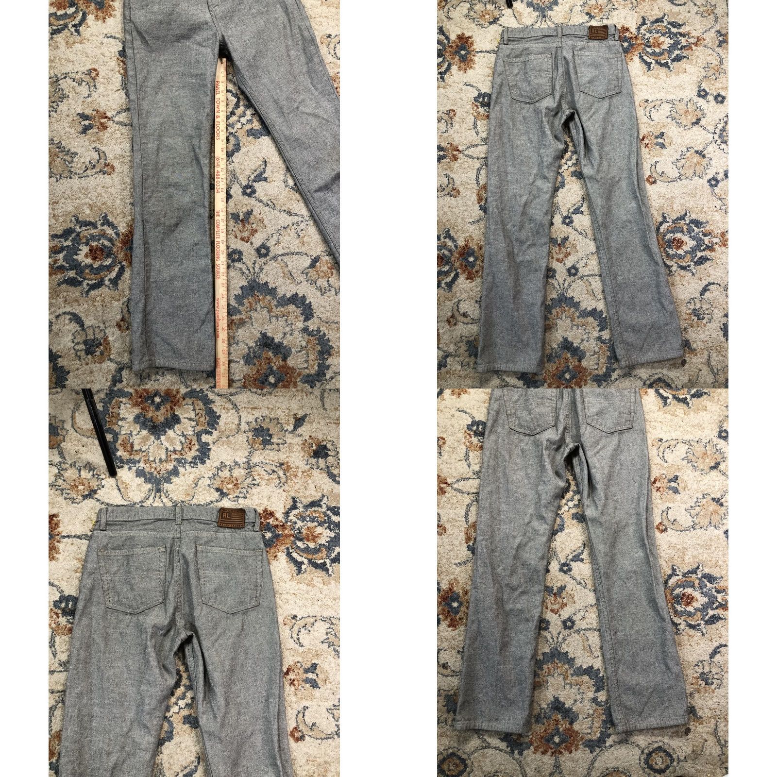 Ralph Lauren Lauren Ralph Lauren Polo Jeans Women 8x31 Gray Denim Bootcut 67 31in Inseam Regular Fit Size 30" / US 8 / IT 44 - 8 Thumbnail
