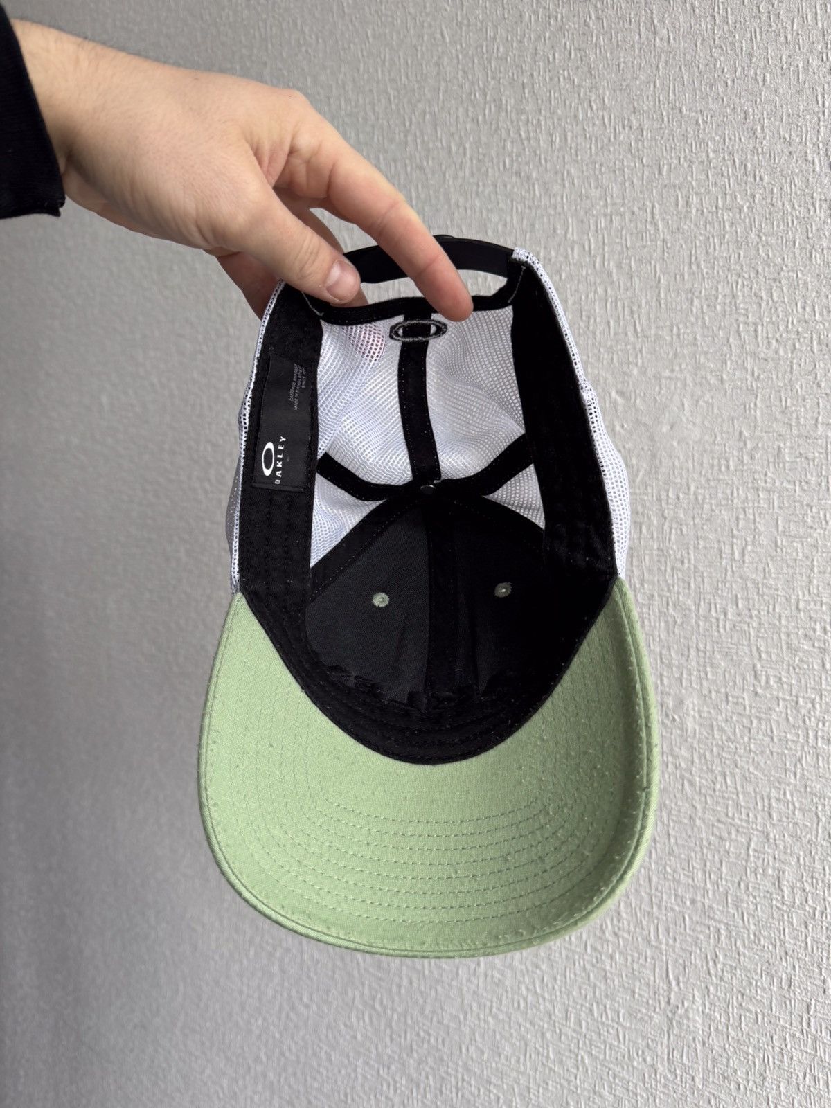 Oakley × Vintage Oakley big logo trucker hat 00s Size ONE SIZE - 6 Thumbnail