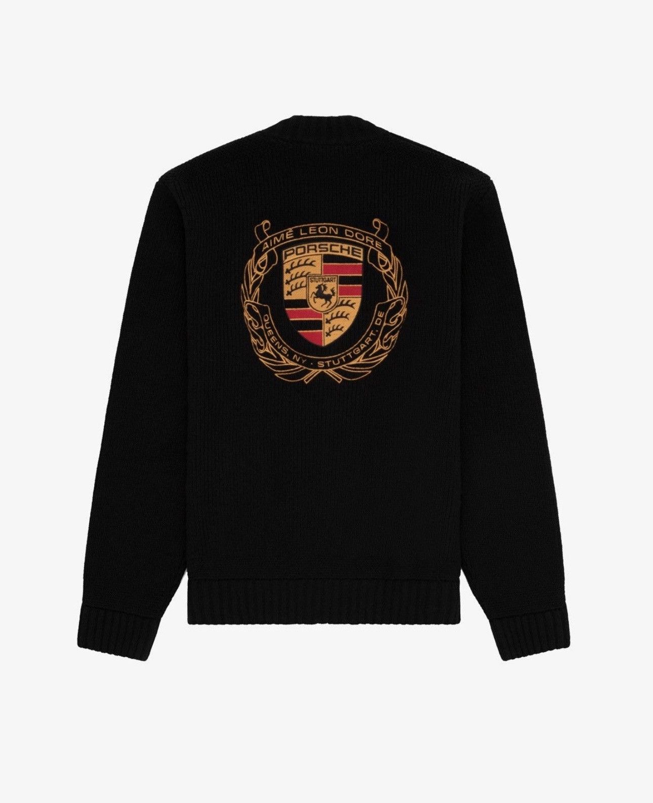 Aime Leon Dore ALD / Porsche 993 Turbo Wreath Full-Zip Sweater Size US M / EU 48-50 / 2 - 2 Thumbnail