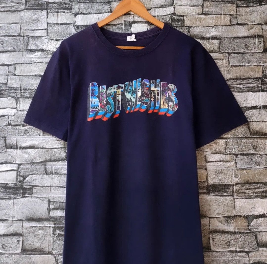 Band Tees Vtg 90's Ken Yokoyama Pizza Of Death Best Wishes Tshirt Size US M / EU 48-50 / 2 - 3 Thumbnail