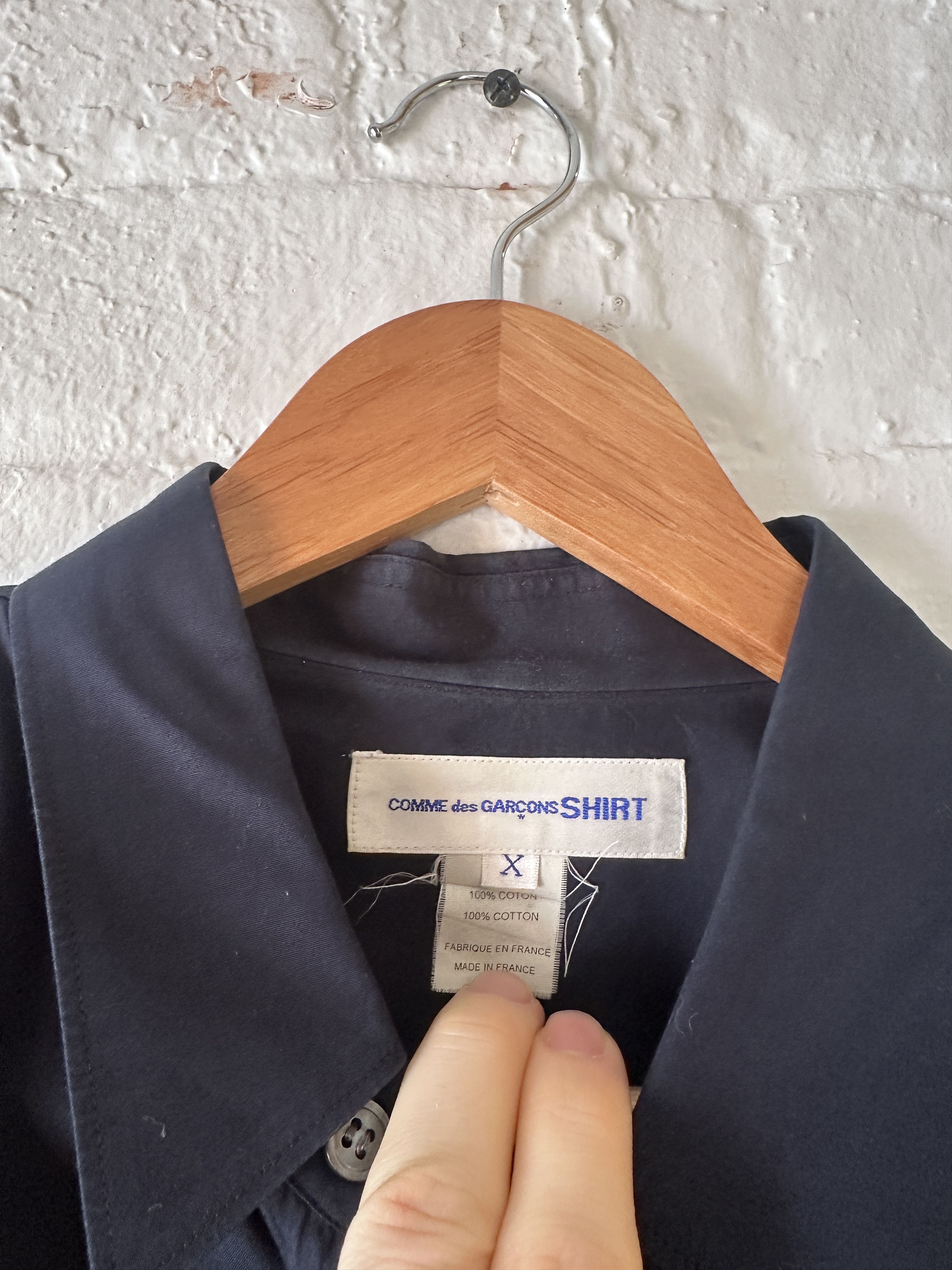 Comme des Garcons Comme des Garcons SHIRT Button Up Shirt Size US S / EU 44-46 / 1 - 3 Thumbnail