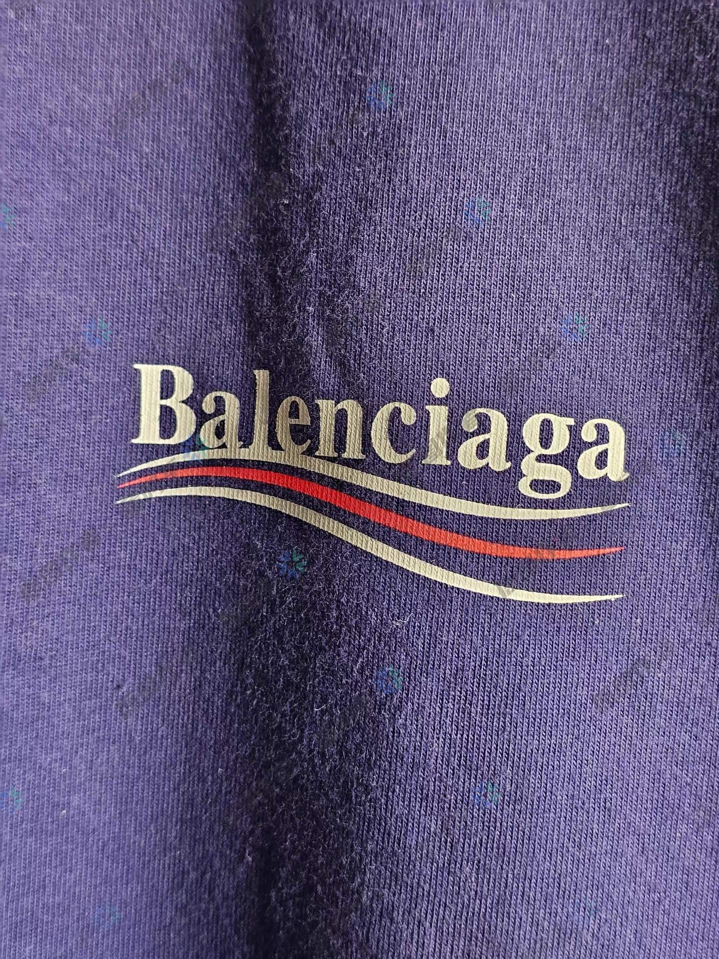 Balenciaga Balenciaga Blue Coke Logo Short Sleeve T-shirt Size US S / EU 44-46 / 1 - 2 Thumbnail