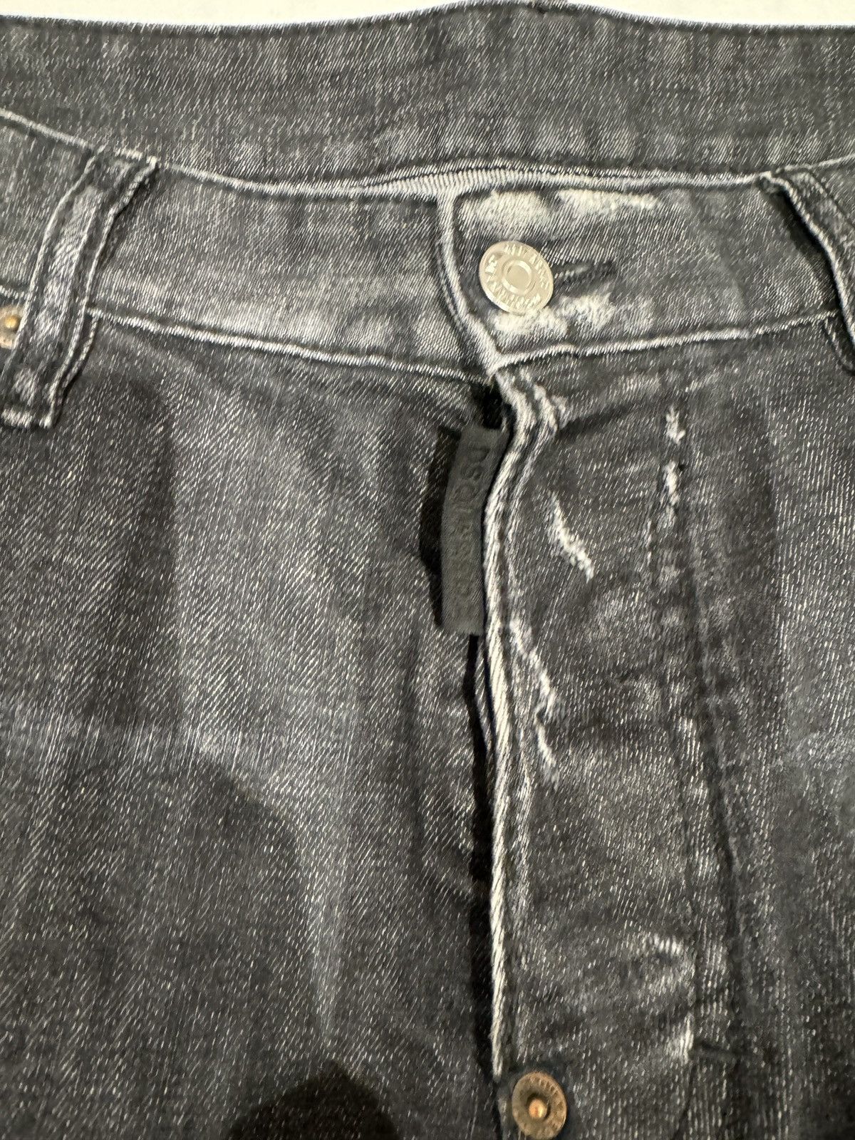 Dsquared2 Dsquared Sexy Mercury Jeans Black Size US 32 / EU 48 - 2 Thumbnail
