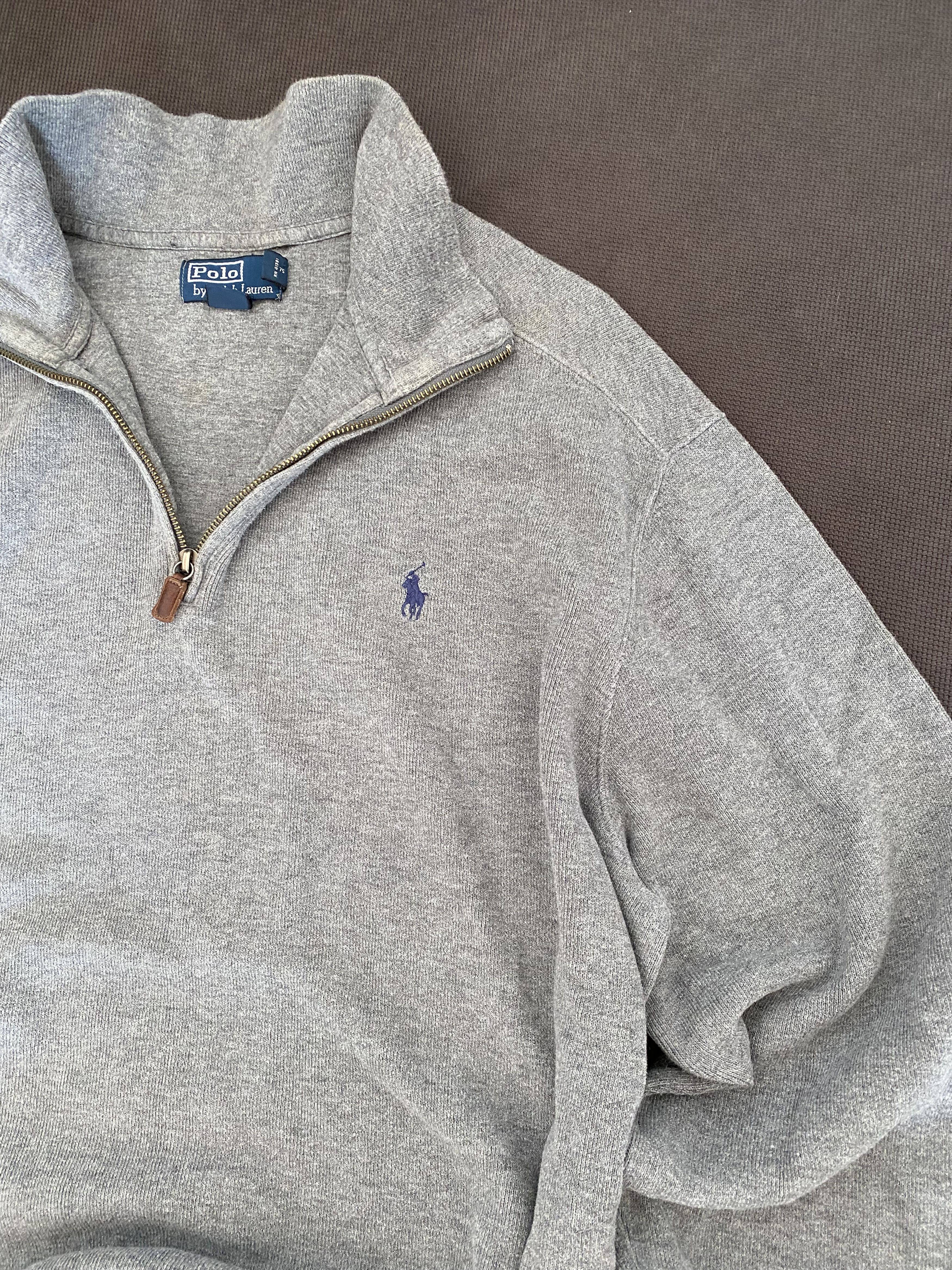 Polo Ralph Lauren Polo ralph lauren 1/3 zip vintage sweatshirt pullover Size US XXL / EU 58 / 5 - 6 Thumbnail