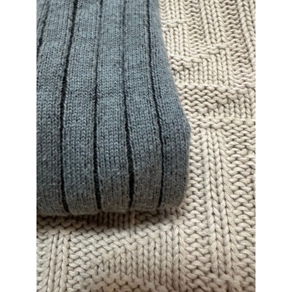 DKNY DKNY Jeans blue contrast ribbed sweater size L Size US L / EU 52-54 / 3 - 4 Thumbnail
