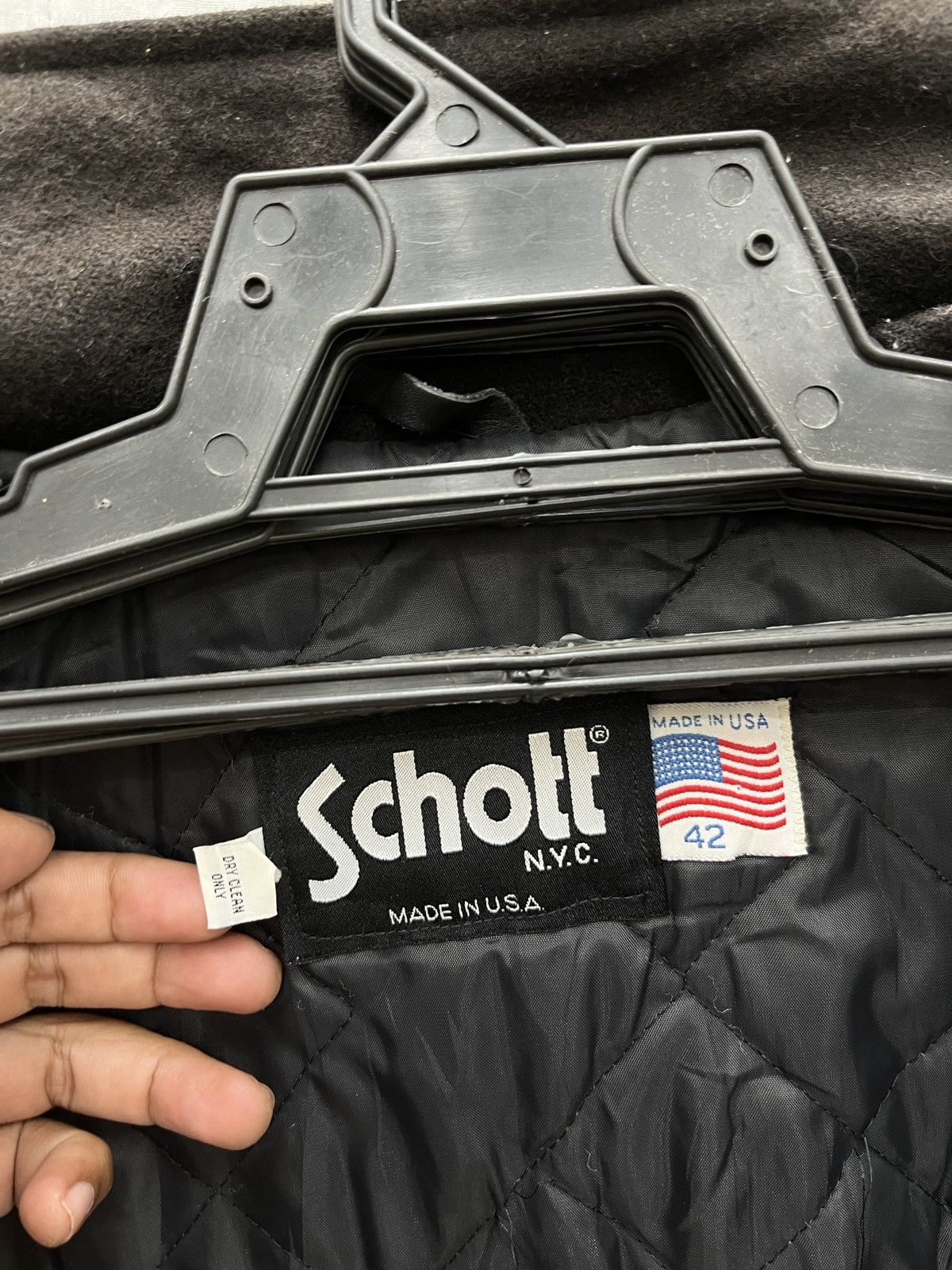 Schott 🔥🔥🔥STEALS VTG SCHOTT USA WOOL JACKET Size US M / EU 48-50 / 2 - 8 Thumbnail