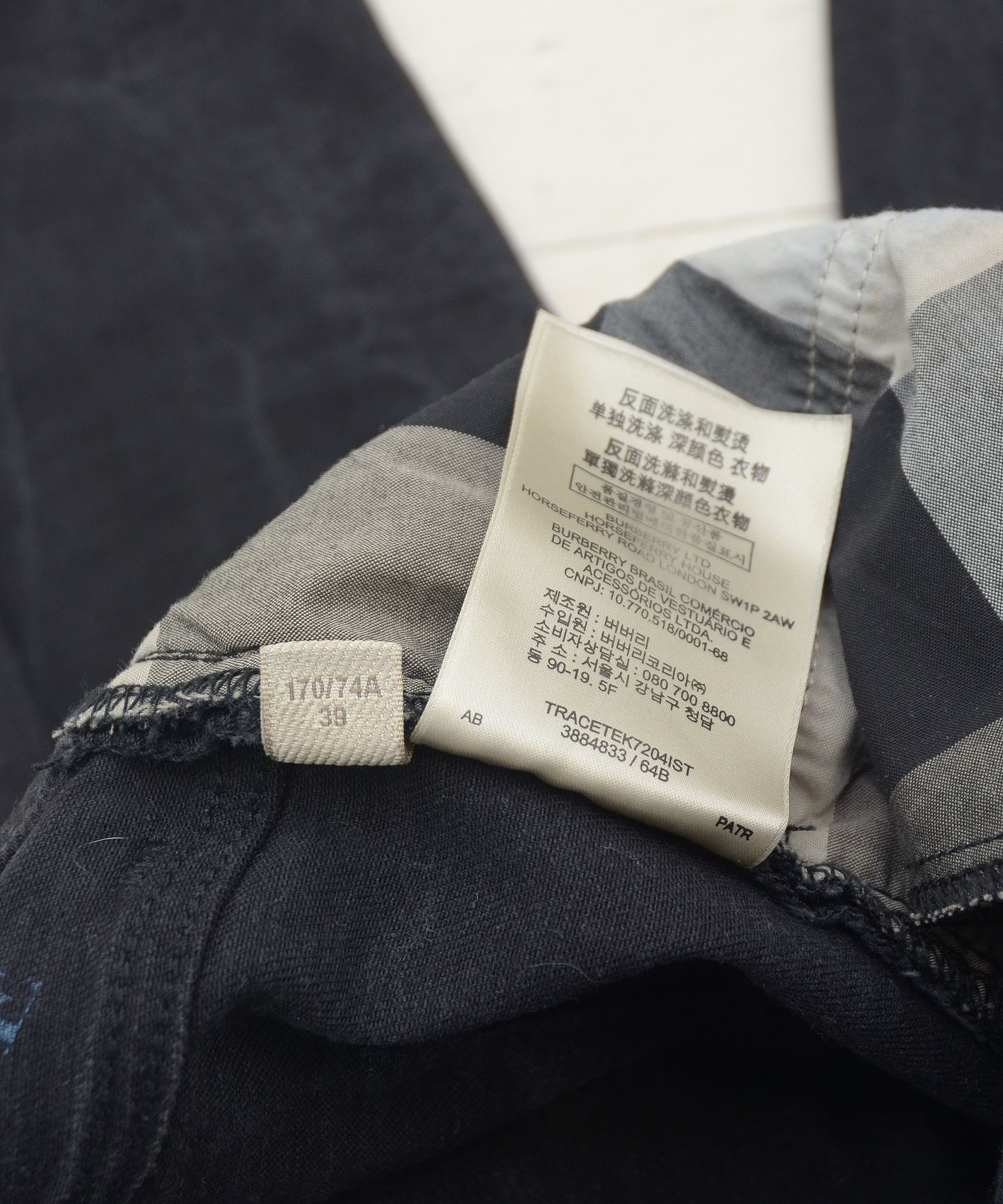 Burberry Burberry Brit Langley Skinny Ankle Deep Modal Jeans Y2K W29 Size 29" - 16 Thumbnail