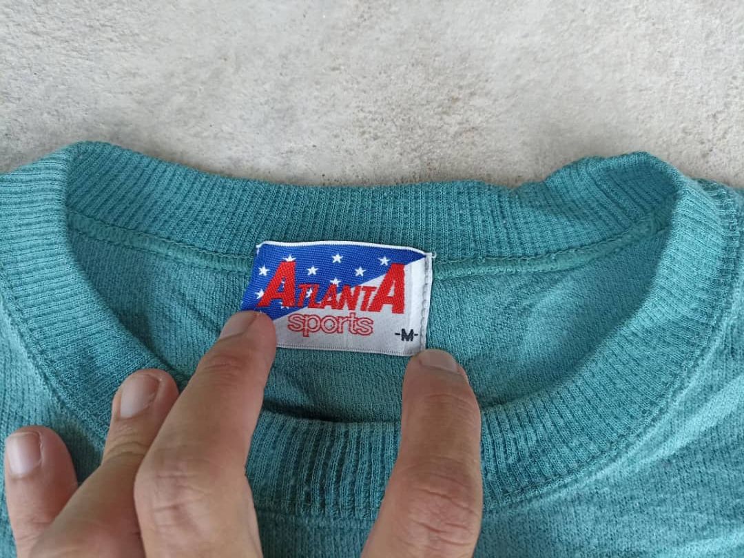 Japanese Brand Vintage Sweatshirt Atlanta Sport Size US M / EU 48-50 / 2 - 10 Thumbnail
