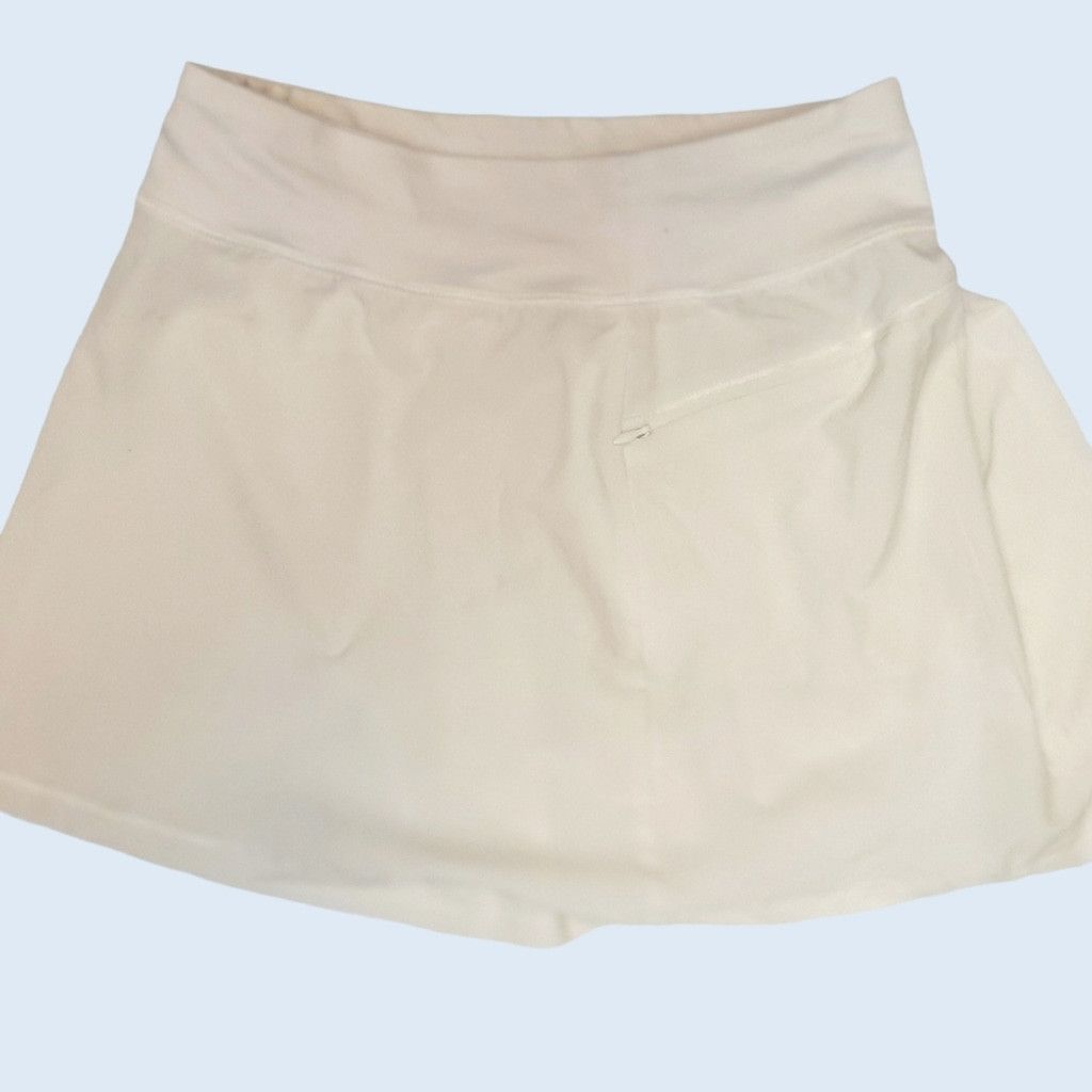 Other Girl's White Athletic Skirt With Pocket Size Large Size 30" / US 8 / IT 44 - 2 Thumbnail
