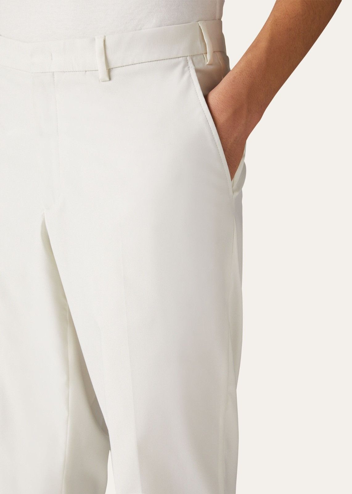 Loro Piana o1srvl11e1224 Golf Pant in White Size US 36 / EU 52 - 4 Thumbnail
