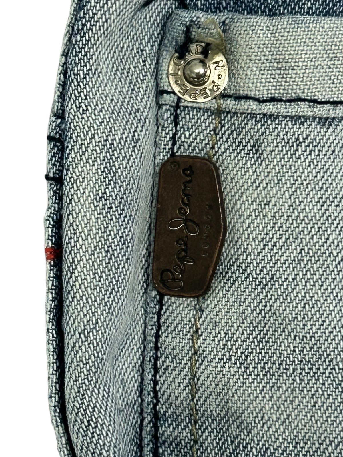 Pepe Jeans × Vintage 🔥 PEPE JEANS UK Embroidery Logo Size US 38 / EU 54 - 11 Thumbnail
