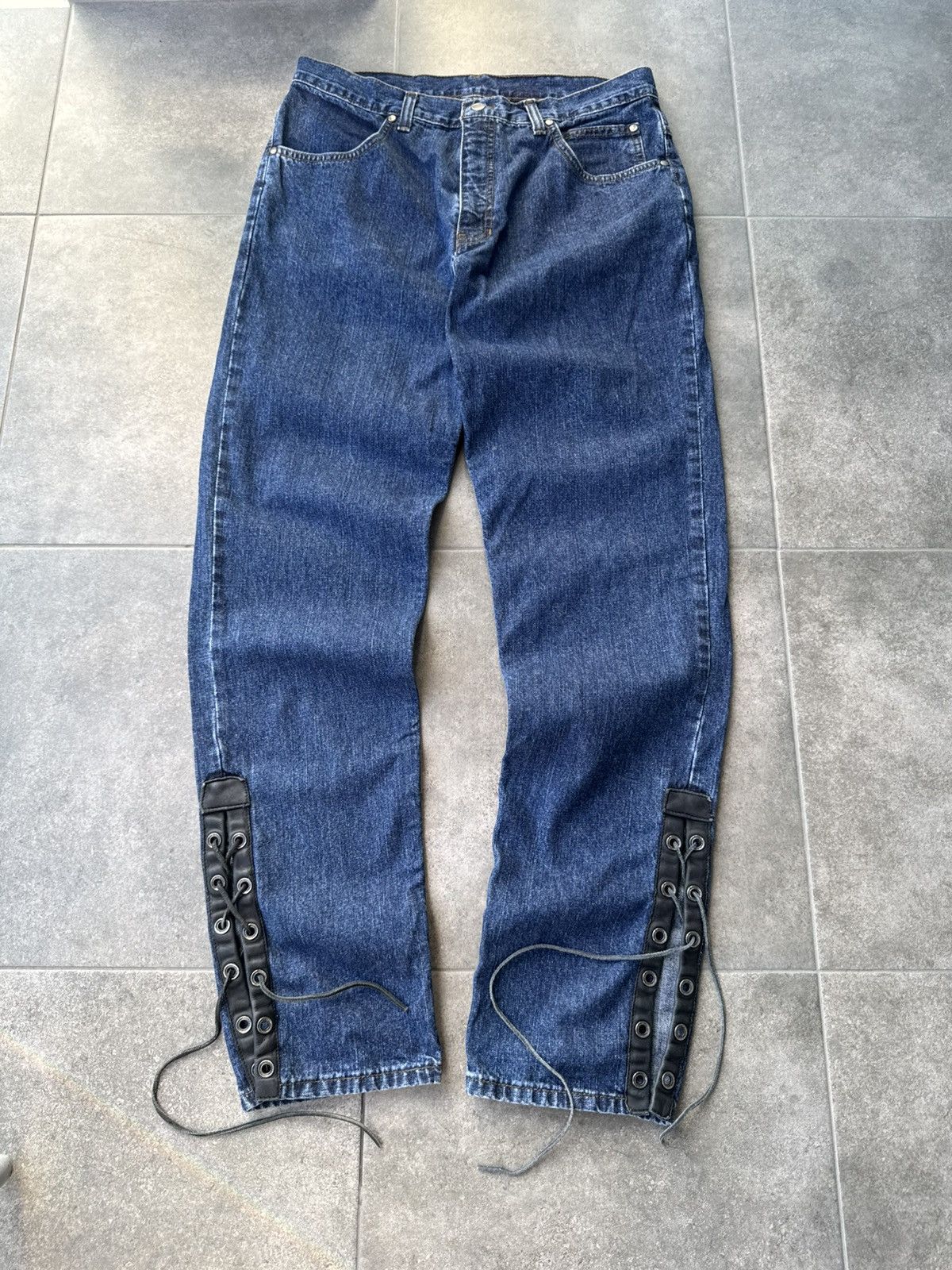Harley Davidson Vintage Harley Davidson Jeans Opium Grunge Y2K Size US 32 / EU 48 - 1 Thumbnail