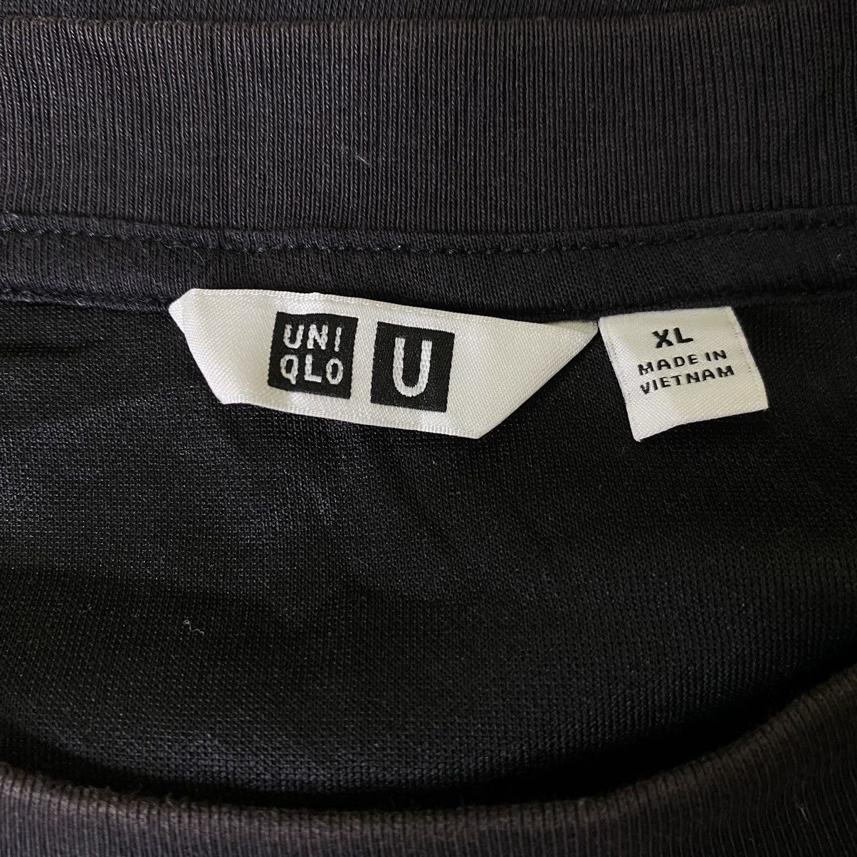Christophe Lemaire × Lemaire × Uniqlo Uniqlo x Christophe Lemaire Black Blank Airism Oversized Tee Size US XL / EU 56 / 4 - 3 Thumbnail